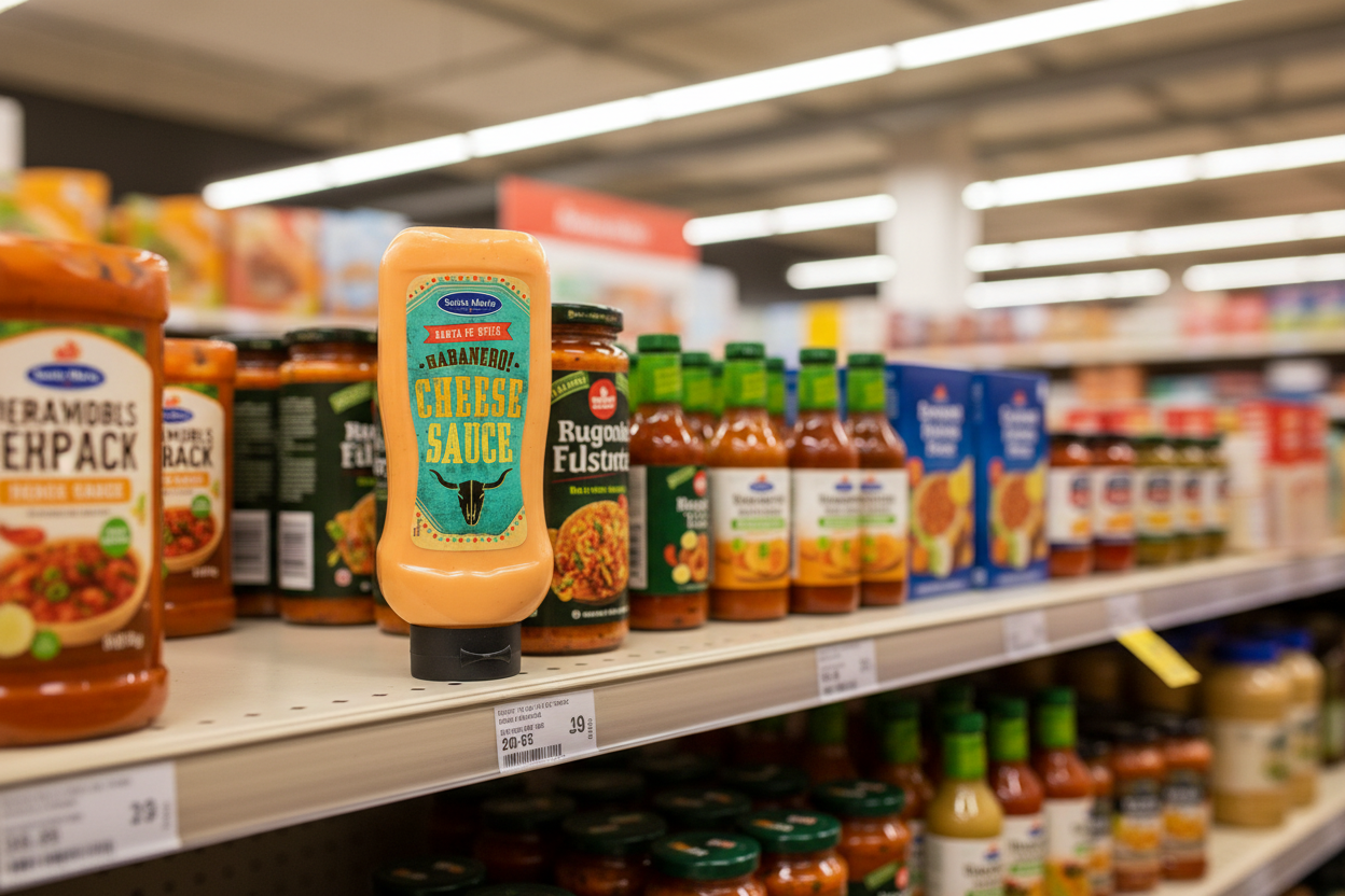 Santa Maria Santa Fe Style Habanero Cheese Sauce 970G