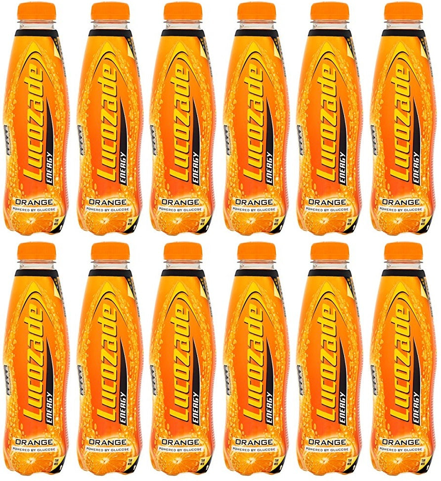 12 x Lucozade Energy Orange - 500ML