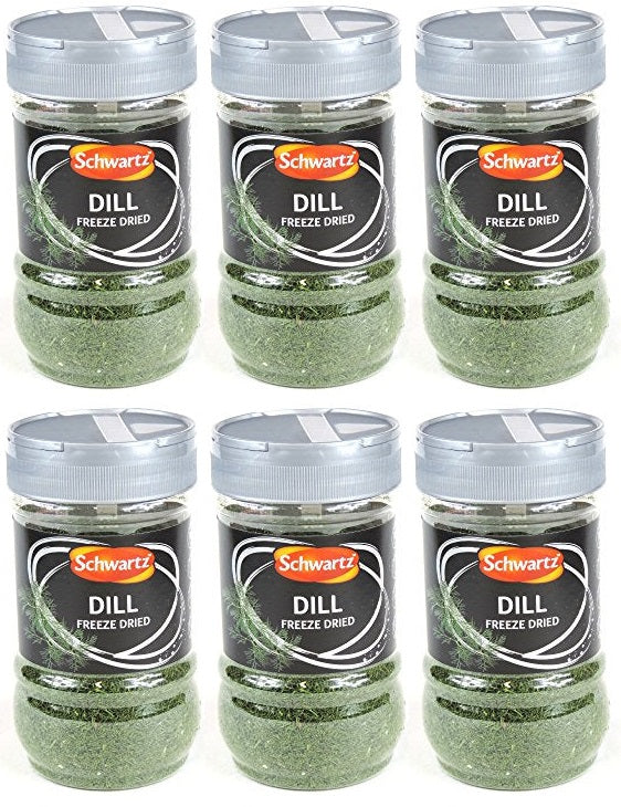 6 x Schwartz Freeze Dried Dill 50G