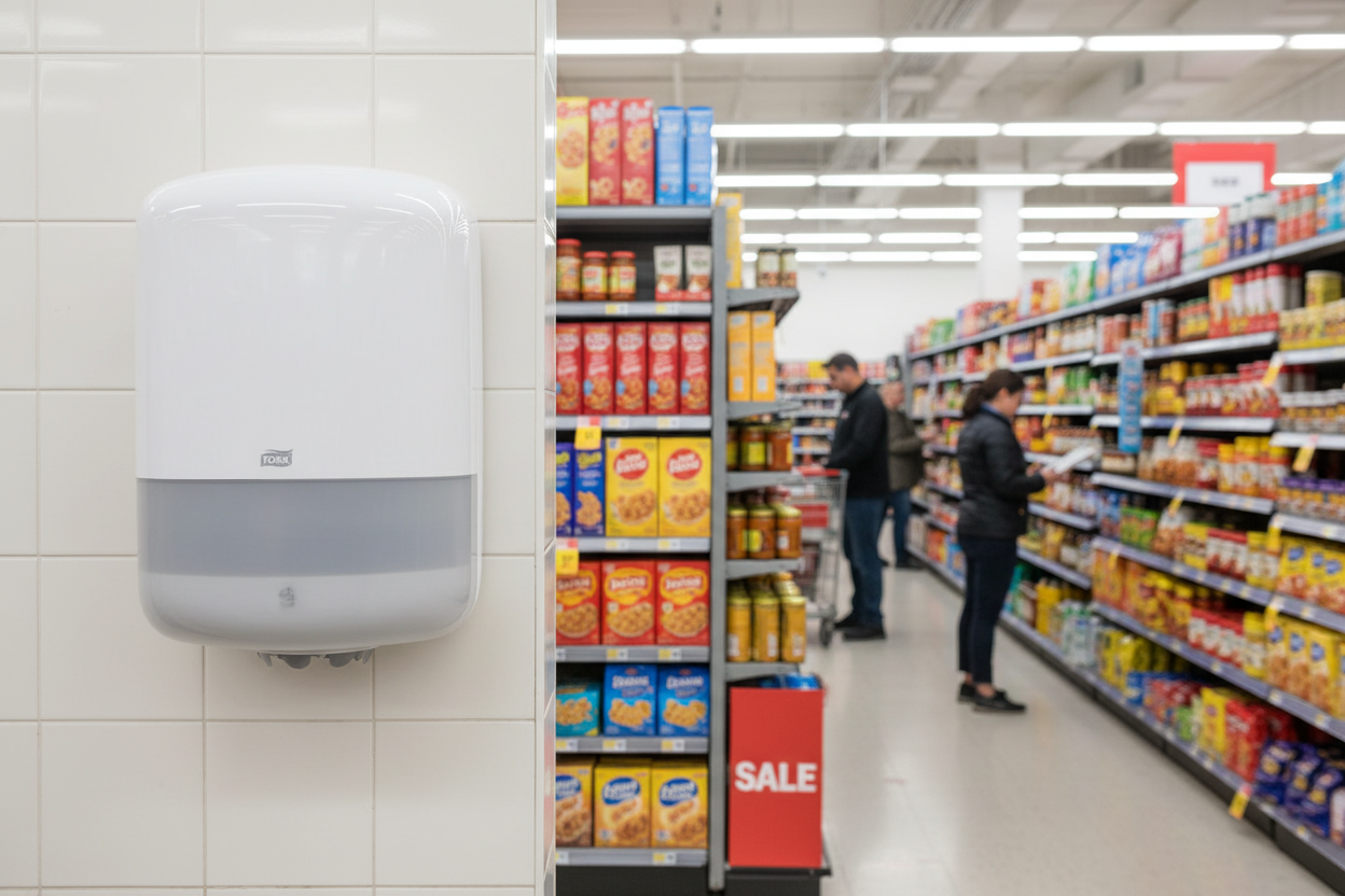 Tork Centrefeed Dispenser, White M2/559000