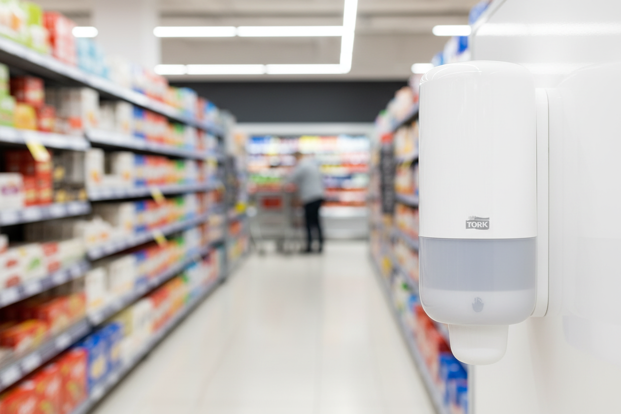 Tork Foam Skincare Dispenser Whte/  S4