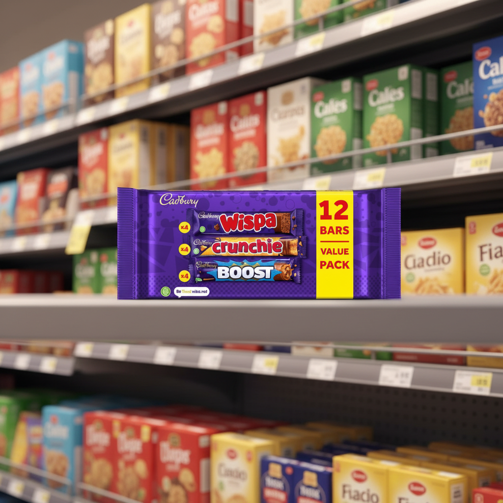 10 X Cadbury Mixed Value Pack 12Pk - 313Gm