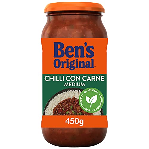 6 x Ben's Original Sauce For Chilli Con Carne Medium 450G