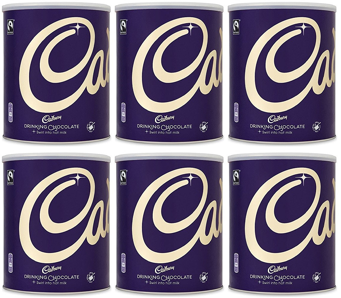 6 x Cadbury Hot Chocolate 2Kg