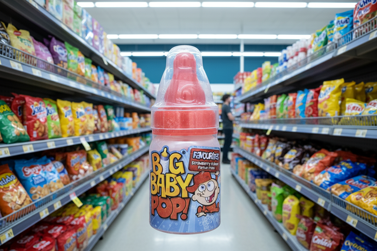 12 x Big Baby Pop! Blackcurrant Parfum Cassis