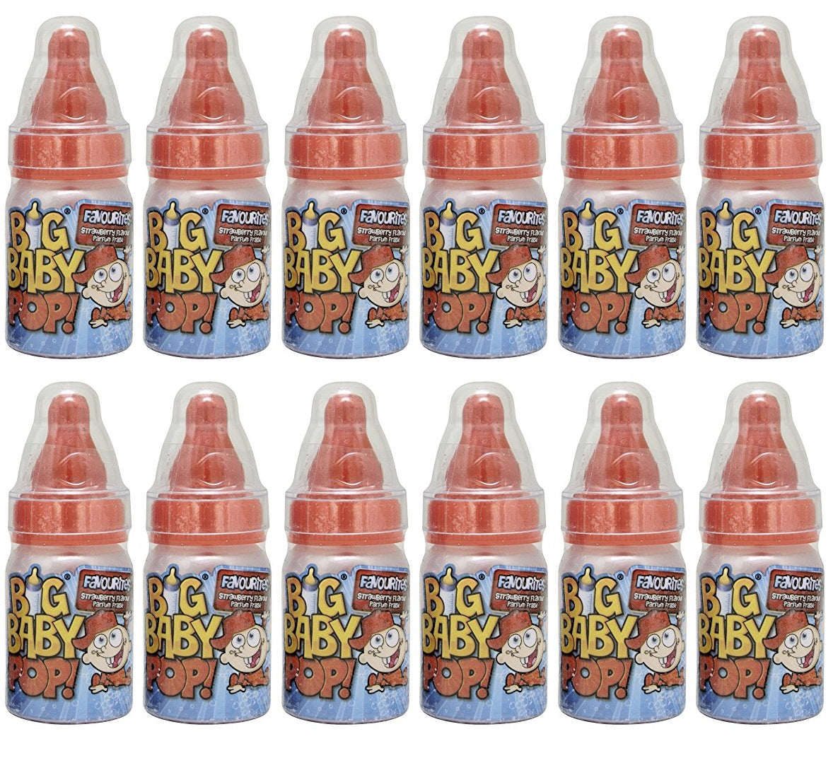 12 x Big Baby Pop! Blackcurrant Parfum Cassis