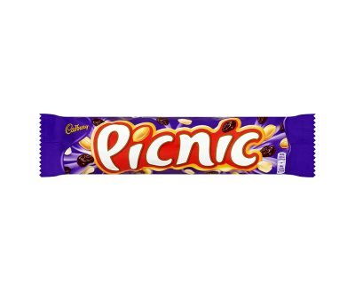 36 x Cadbury Picnic Chocolate Bar 48.4G