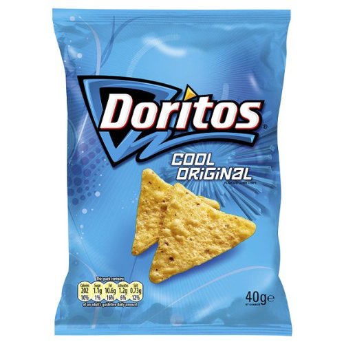 32 x Doritos Cool Original Tortilla Chips Crisps 40G