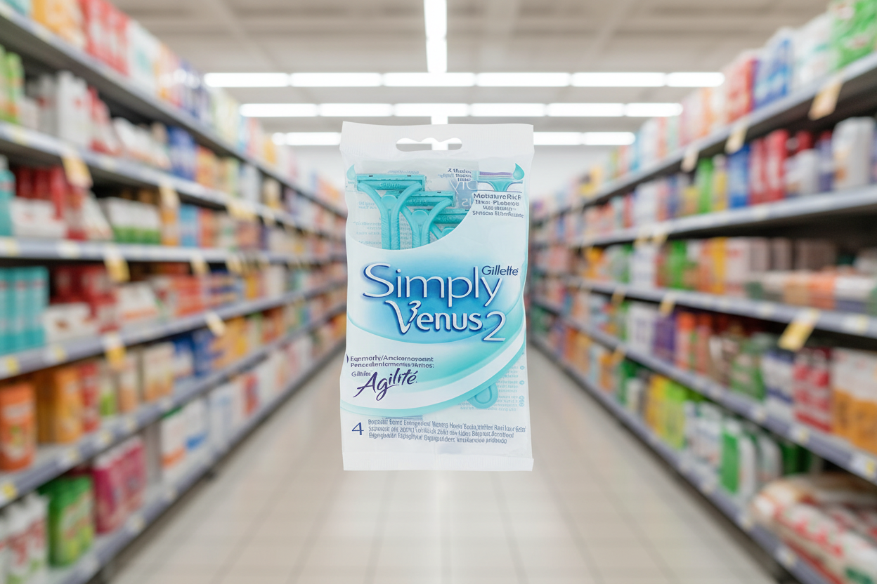 7 x Gillette Simply Venus 2 Women's Disposable Razors 4 Pack