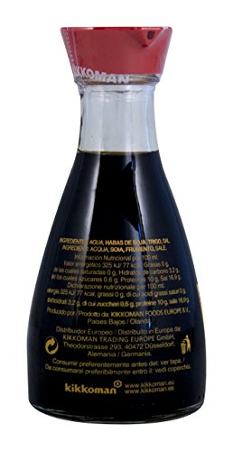 12 x Kikkoman Naturally Brewed Soy Sauce 150Ml