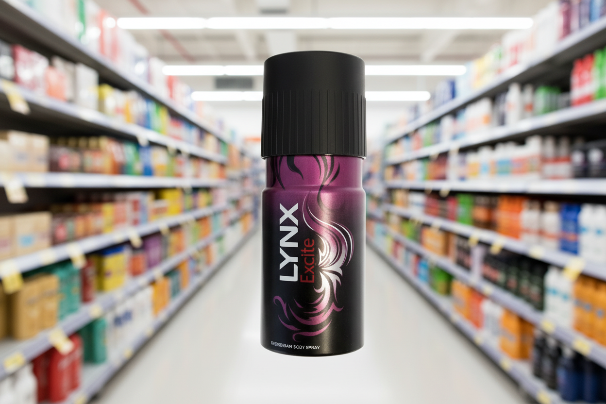 6 x Lynx  Aerosol Bodyspray Excite 150 Ml