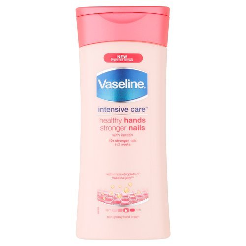 6 x Vaseline Healthy Hands Stronger Nails Hand Cream 200 Ml