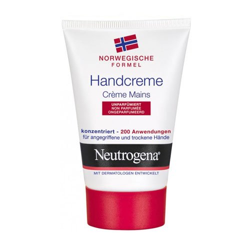 6 x Neutrogena Norwegian Formula Concentrated Unscented Hand Cream 50Ml