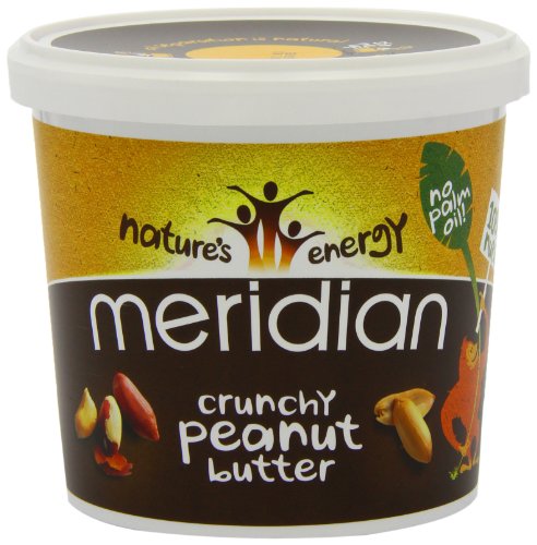 6 x Meridian Crunchy Peanut Butter 1Kg