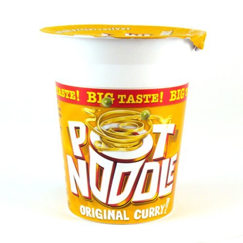 12 x Pot Noodle  Standard Pot Original Curry 90 G