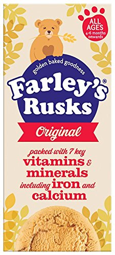 6 x Farley's Rusks Original All Ages 6 Months Onwards 150G