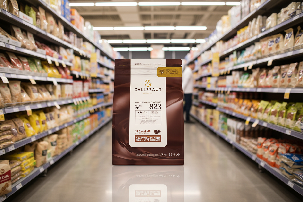 Callebaut Finest Belgian Chocolate Milk Callets 2.5Kg