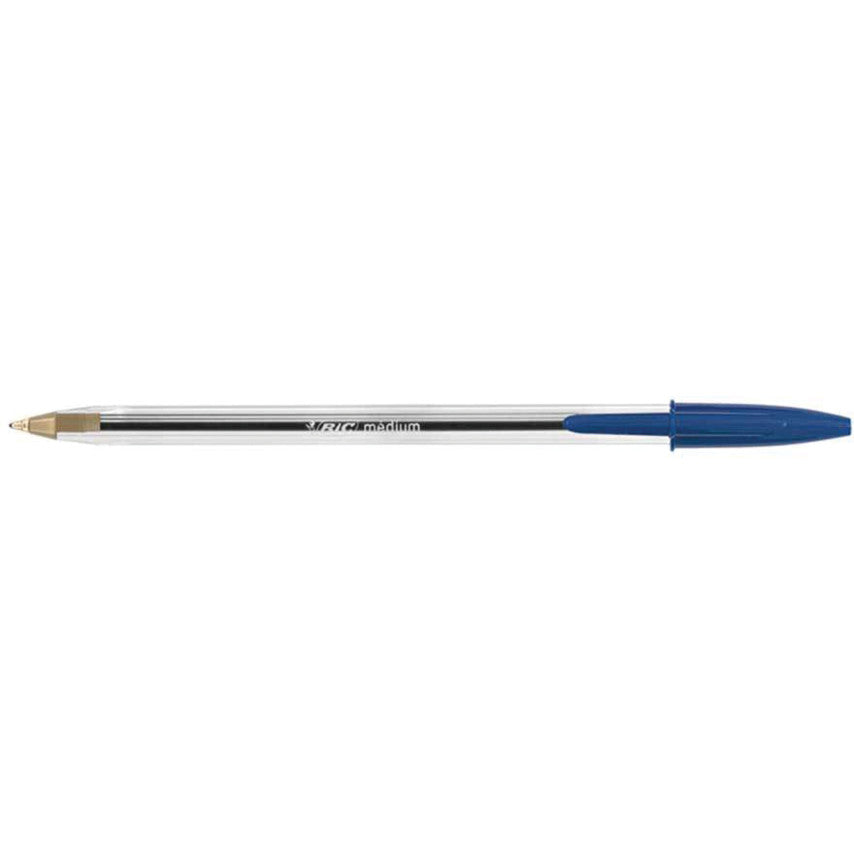 50 x Bic Cristal Blue Pens 50 Pack