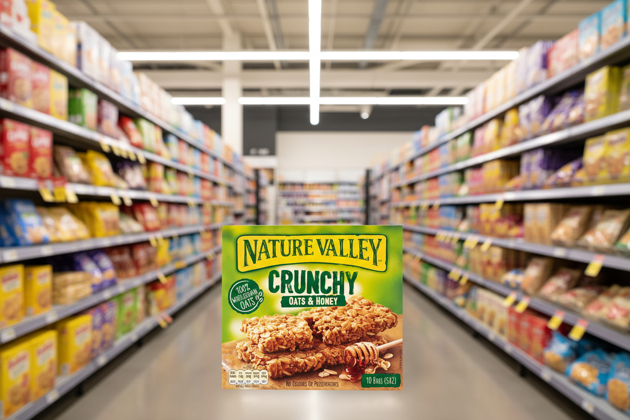 5 x Nature Valley Crunchy Oats & Honey 5 X 42G (210G)