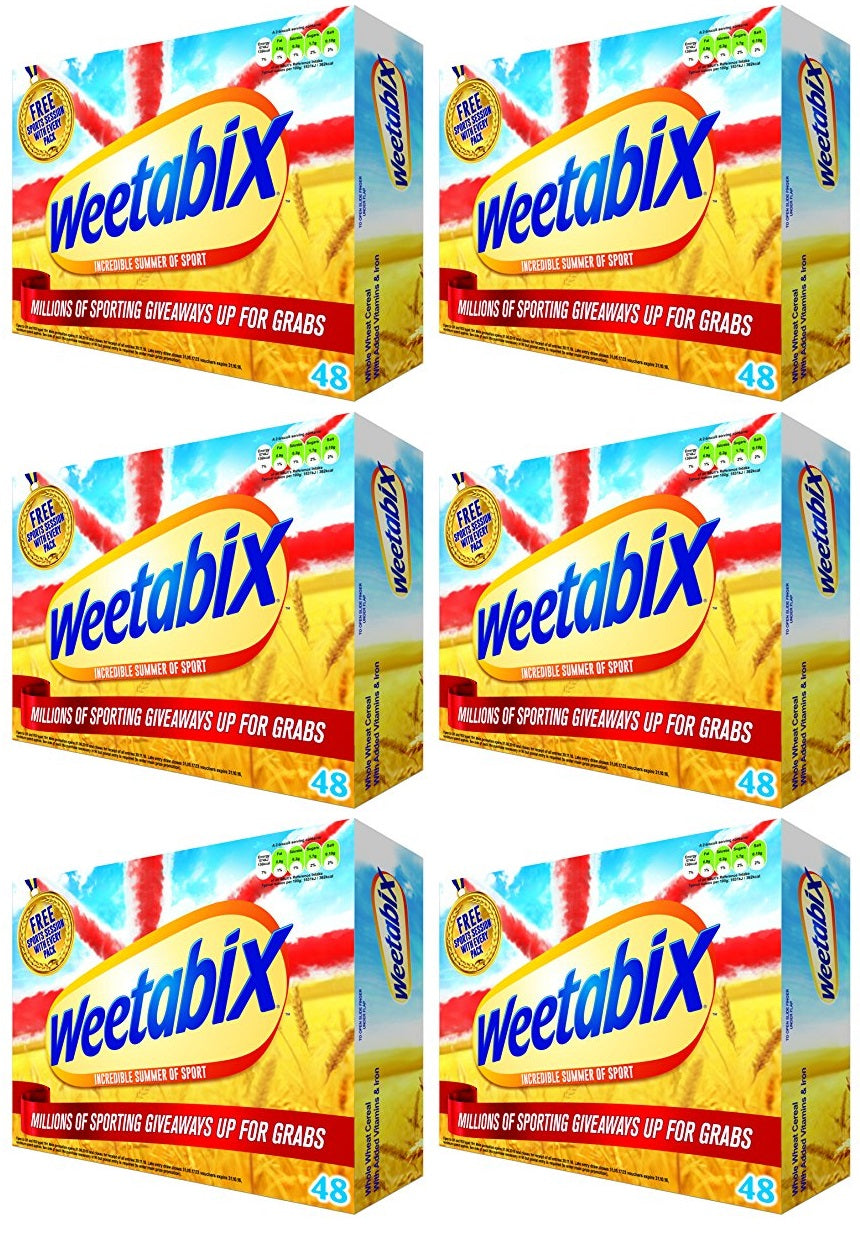 6 x Weetabix Cereal 48 Pack