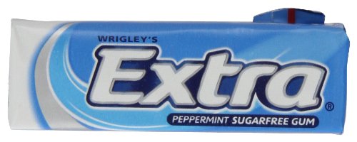 30 x Extra Peppermint Sugarfree Chewing Gum 10 Pieces