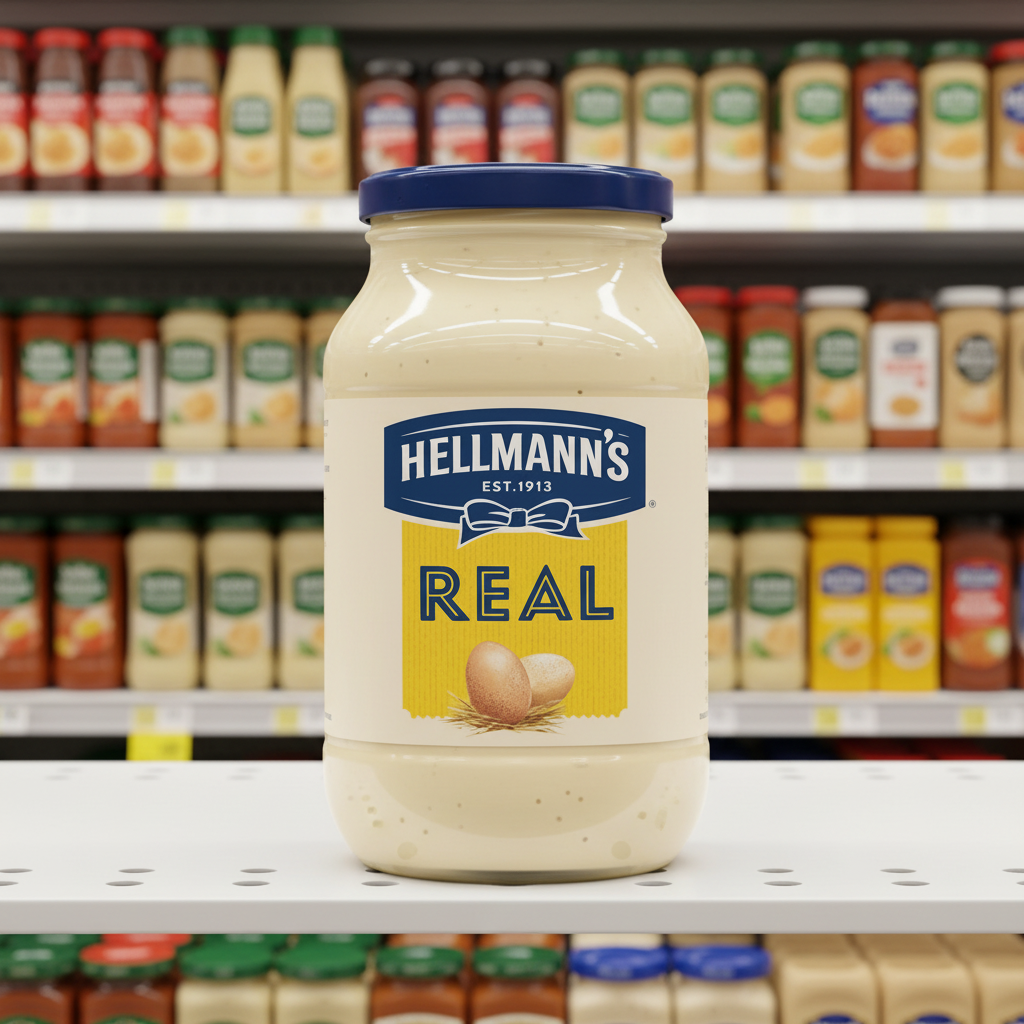 12 x Hellmann's  Mayonnaise Real 600 G