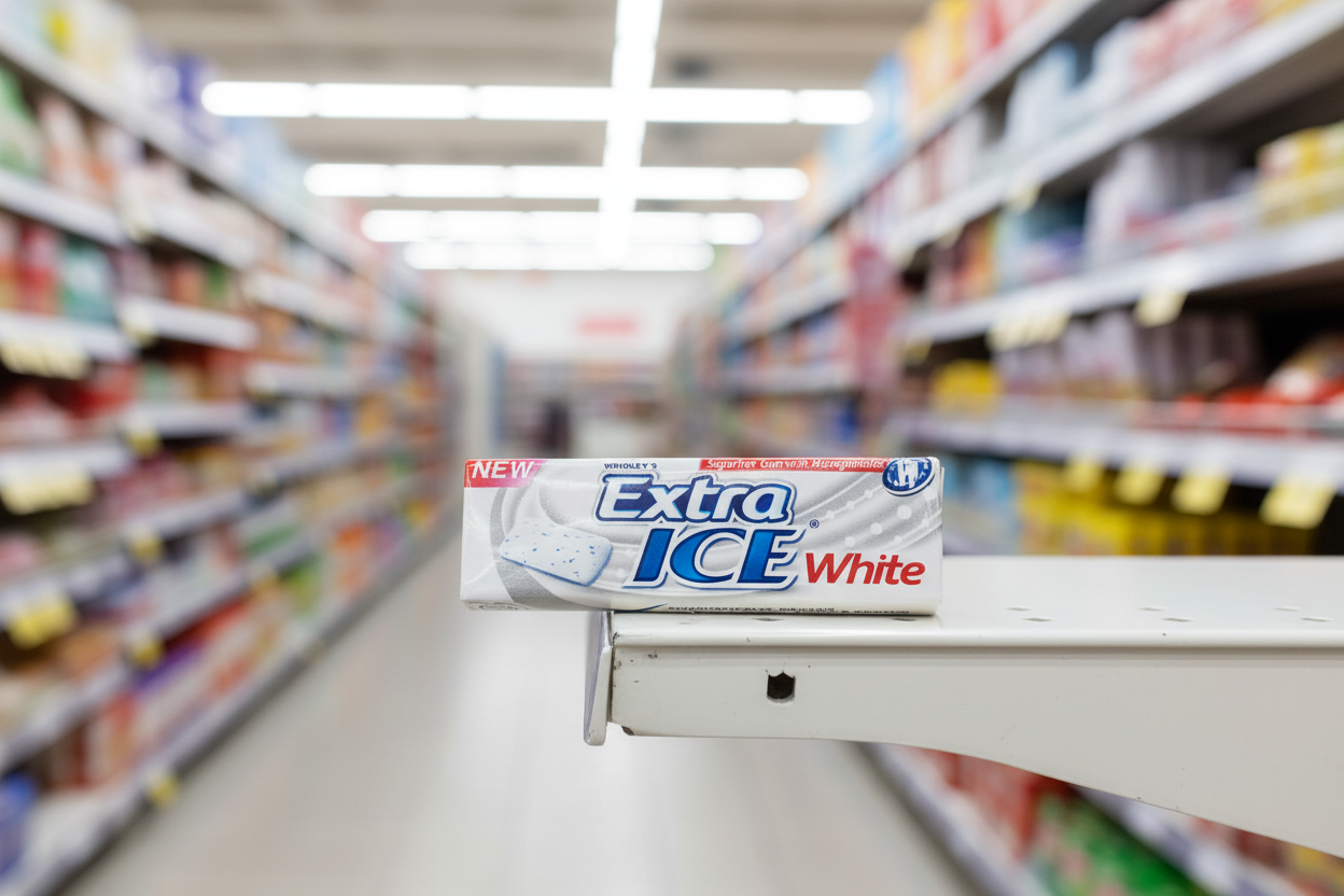 30 x Extra White Chewing Gum Sugar Free 10 Pieces