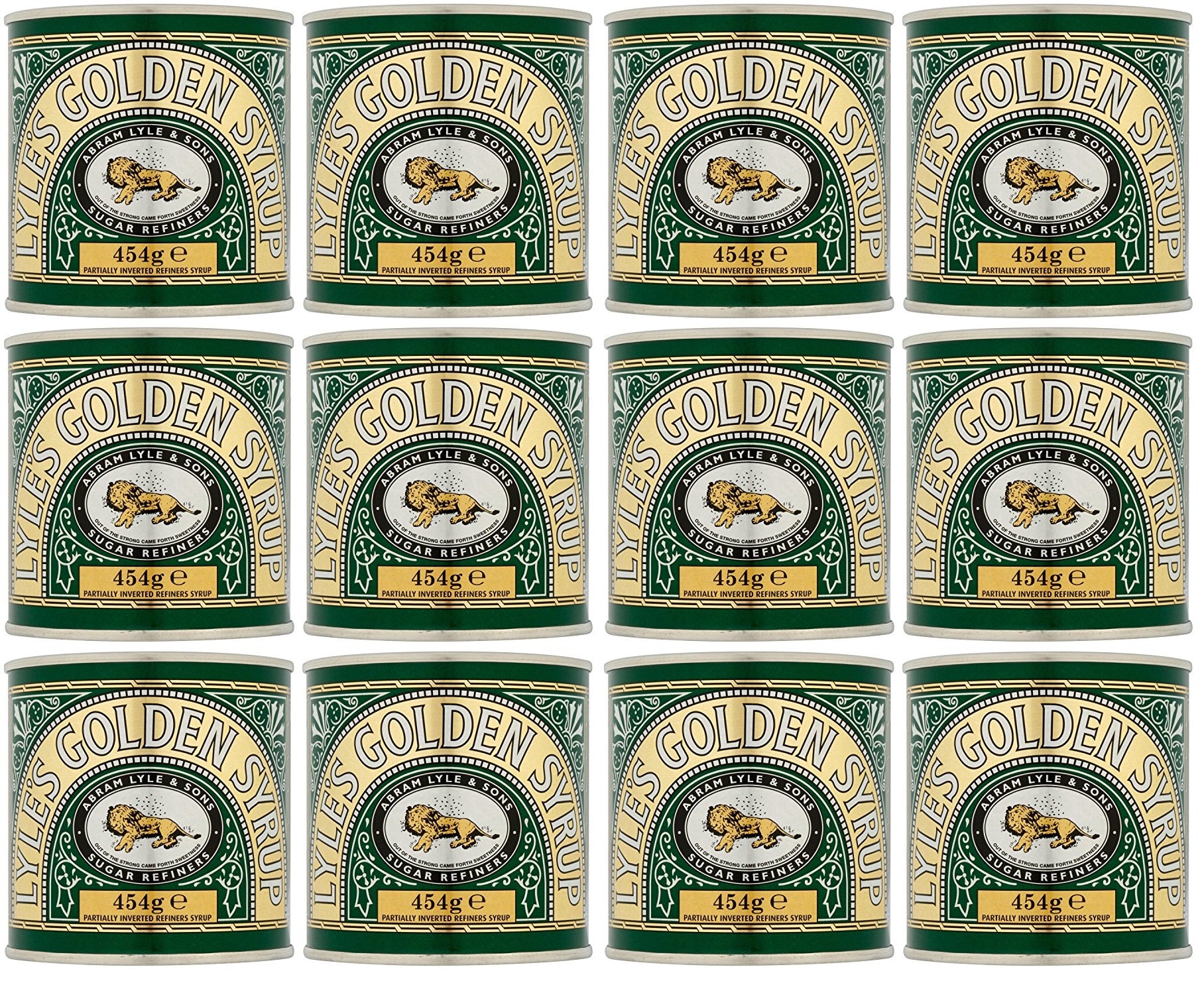 12 x Tate & Lyle Golden Syrup 454G