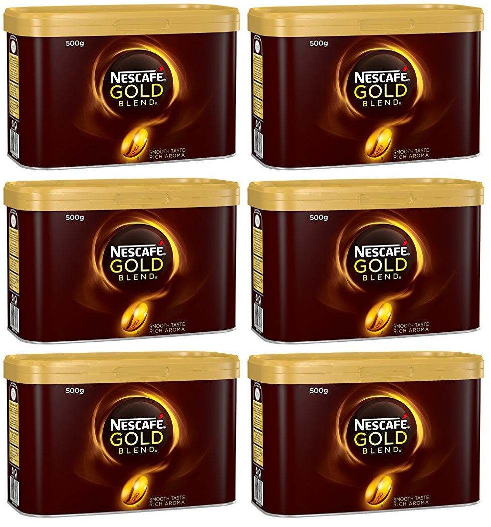 6 x Nescafé Gold Blend 500G