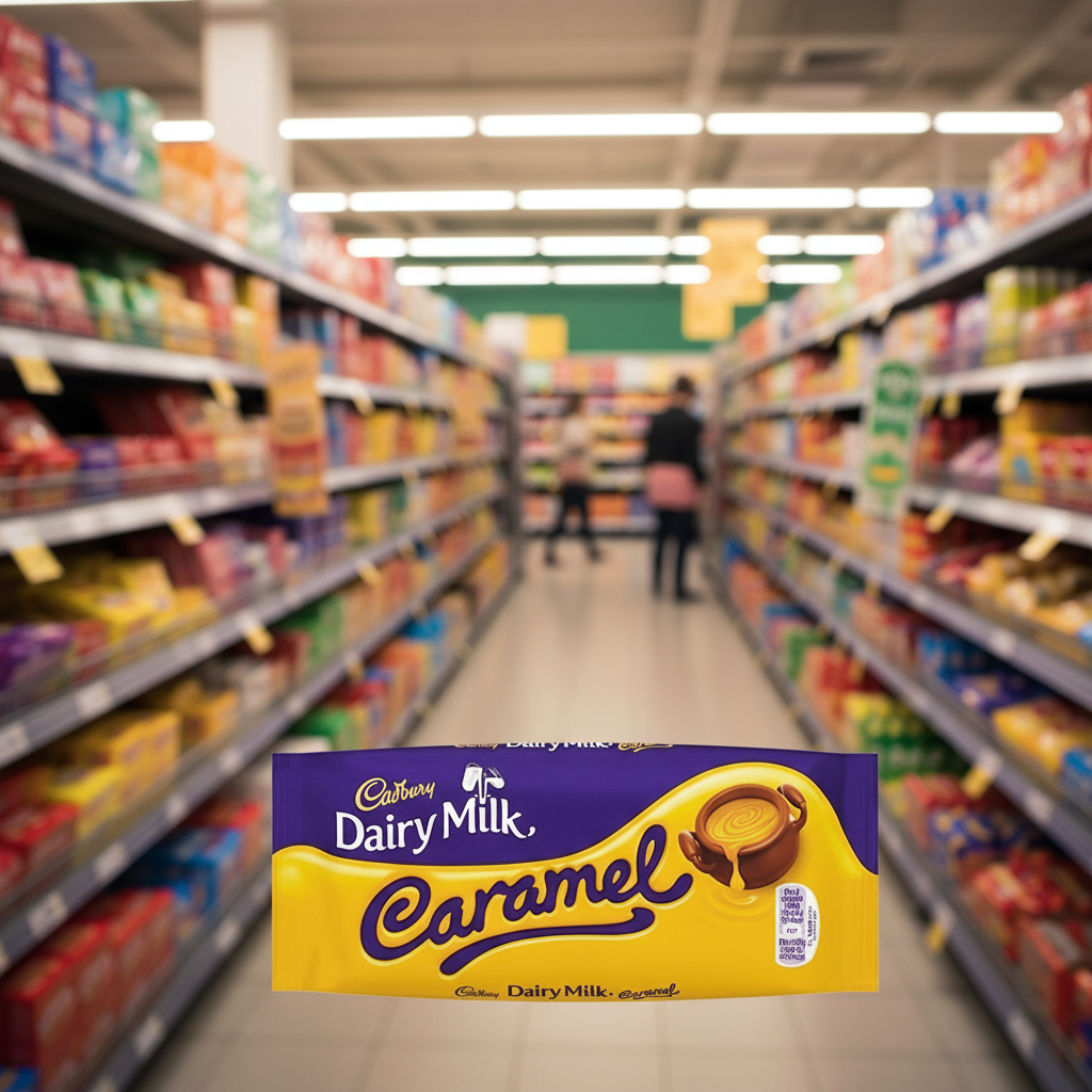 16 x Cadbury Dairy Milk Caramel Chocolate Bar 120G