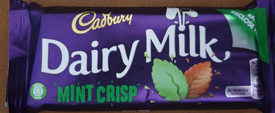 48 x Cadbury Dairy Milk Mint Crisp 54G