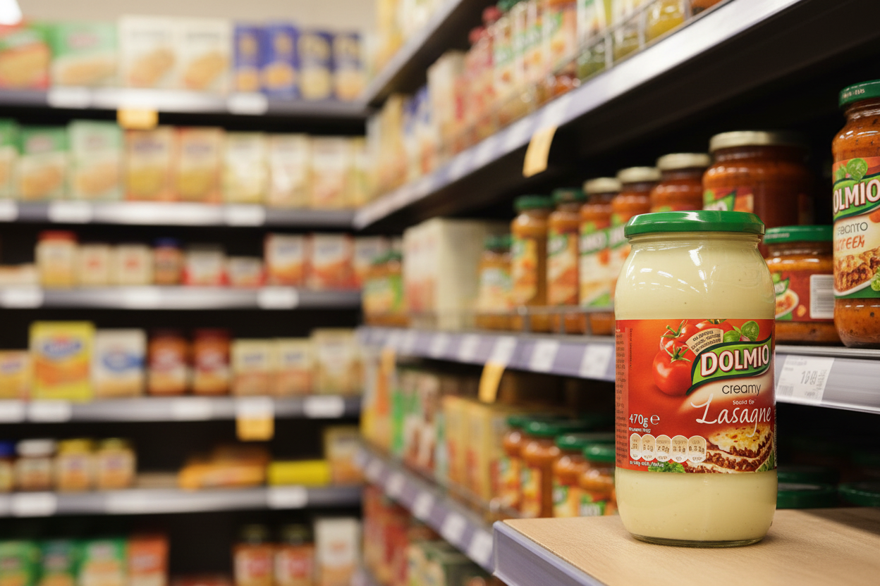 6 x Dolmio Lasagne Creamy White Sauce 470G