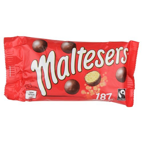 40 x Maltesers Milk Chocolate & Honeycomb Snack Bag 37G