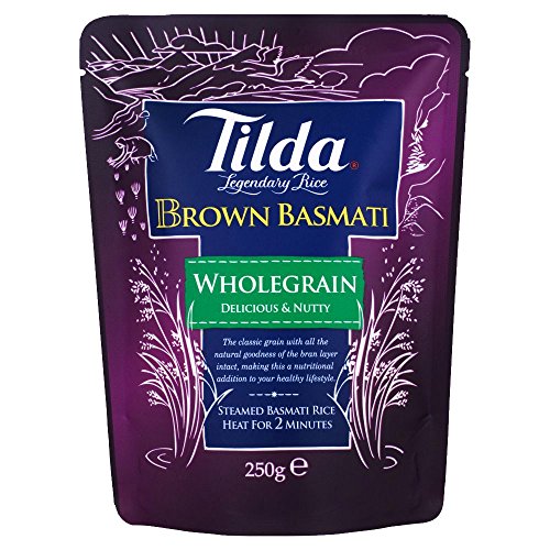 6 x Tilda Wholegrain Basmati Rice 250G