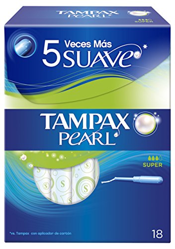 4 x Tampax Pearl Super Tampons With Applicator X 18