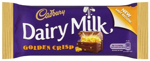 48 x Cadbury Dairy Milk Golden Crisp 54G