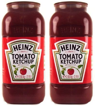 2 x Heinz Tomato Ketchup 2.15L