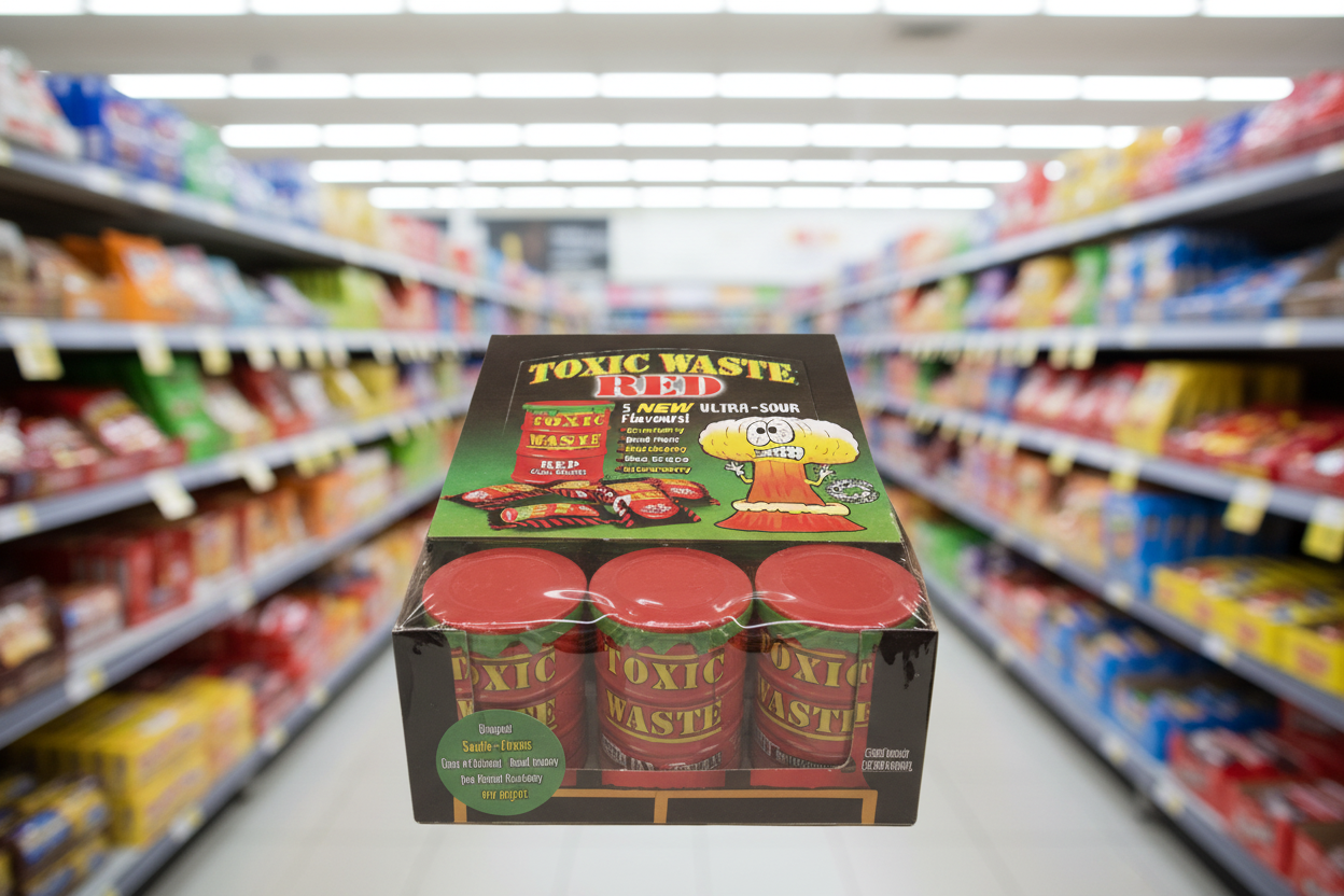 12 x Toxic Waste Red