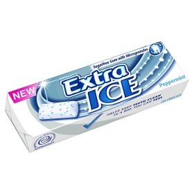 30 x Extra Ice Peppermint Chewing Gum Sugar Free 10 Pieces