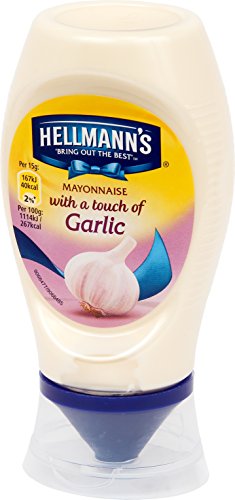 8 x Hellmann's  Mayonnaise Roasted Garlic 250 Ml