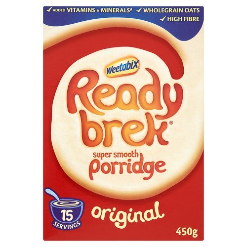 6 x Ready Brek Smooth Porridge Oats Original 450G