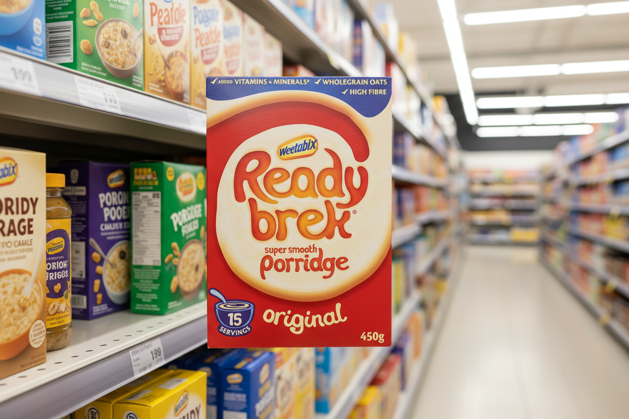 6 x Ready Brek Smooth Porridge Oats Original 450G