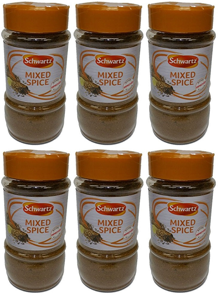 6 x Schwartz Mixed Spice 205G