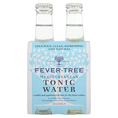 6 x Fever-Tree Mediterranean Tonic Water 4 X 200Ml