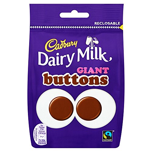 10 x Cadbury Dairy Milk Buttons 119G