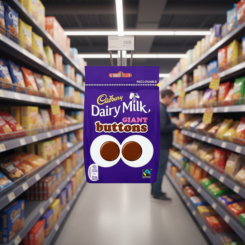 10 x Cadbury Dairy Milk Buttons 119G