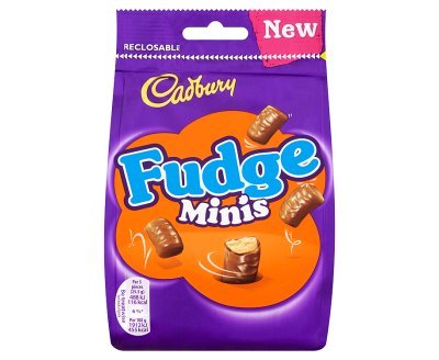 10 x Cadbury Fudge Minis 120G