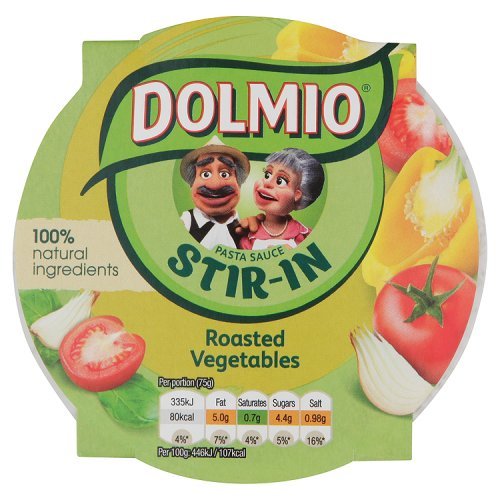 7 x Dolmio® Pasta Sauce Stir-In Roasted Vegetables 150G