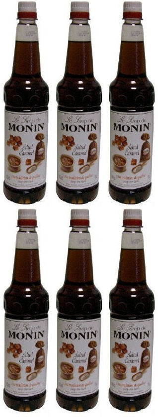 6 x Monin Salted Caramel 100Cl