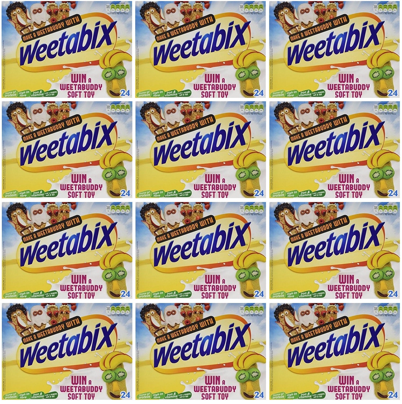 12 x Weetabix Cereal 24 Pack